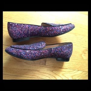 Kate Spade Multicolored Glitter Flats